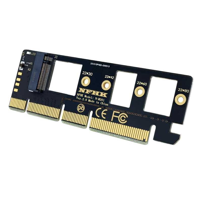 Ȯ ī M.2 NVME SSD-PCIE 3.0 X16 X8 X4 ũž SSD  ī, 2230 2242 2260 2280  SSD 